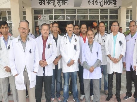 doctors on strike at kullu and kailang